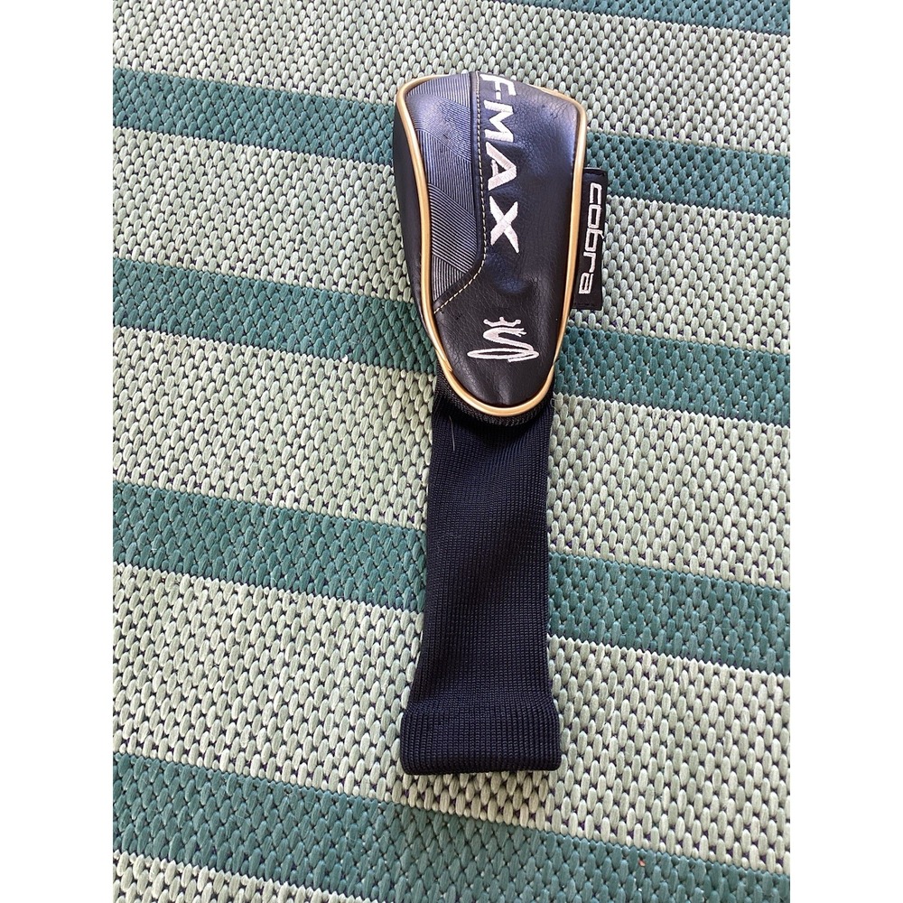 King Cobra F-MAX  Headcover Black Golf Club Cover Draw Weighting